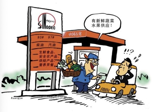 中石化卖菜怎么看，有发展前景吗？
