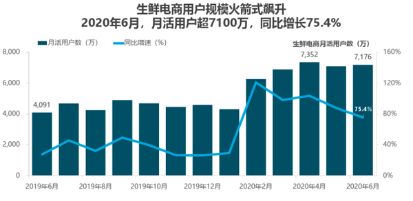 2017年-2020年上半年生鲜电商融资头部平台整理