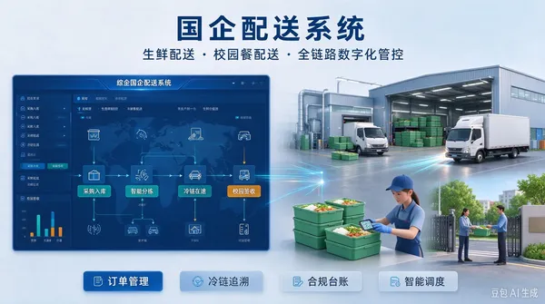校园食材配送规则巨变,生鲜校园餐配送系统如何选?